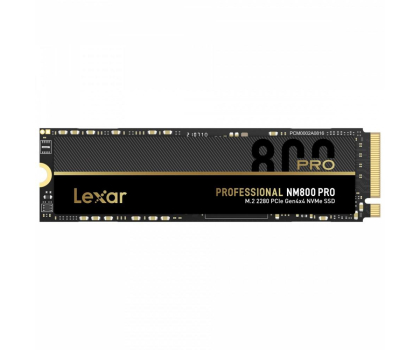 Dysk wewnętrzny Lexar 1TB M.2 PCIe Gen4 NVMe NM800 Pro
